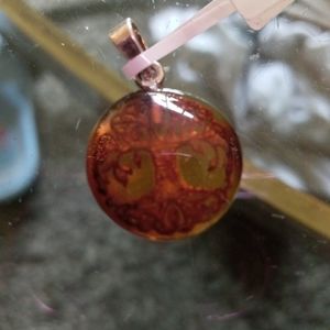 Amber tree of Life pendant